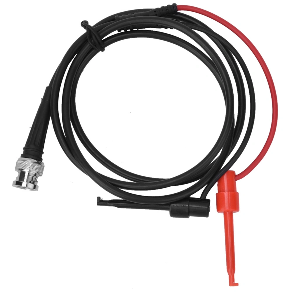 BNC for Q9 Male Plug to Dual Test Hook Test Lead Line for Oscilloscope Vehicle Maintenance