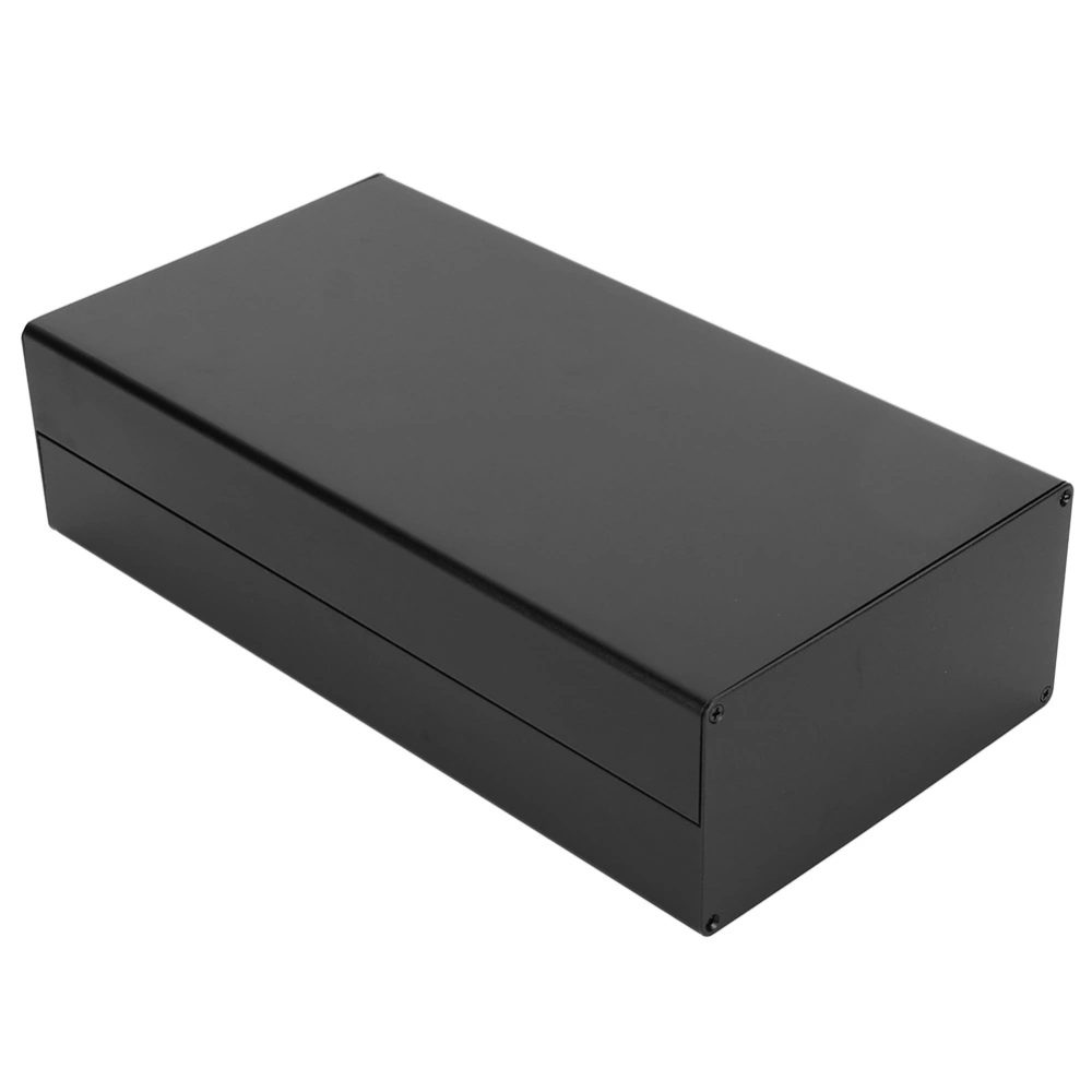 Aluminum Case PCB Junction Box Electrical Accessory Sand Black Heat Dissipation for GPRS