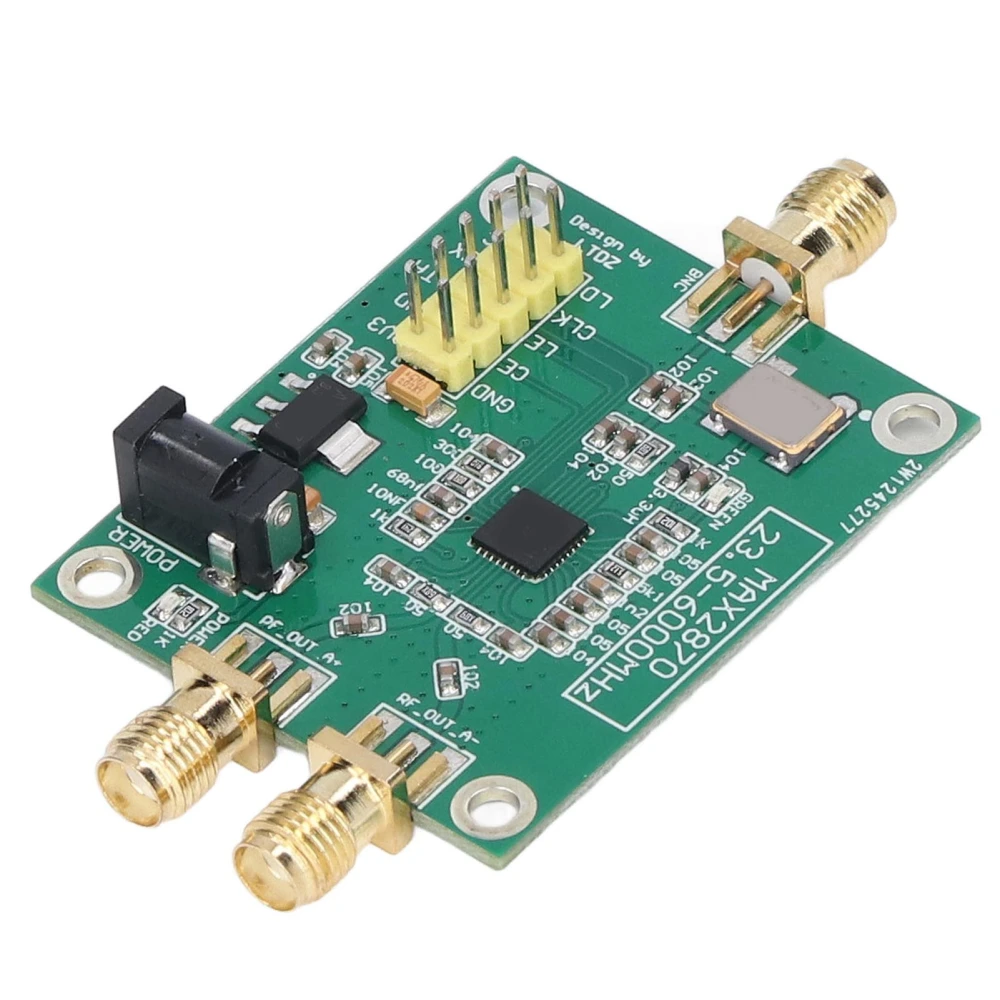 MAX2870 RF Signal Source Module Signal Generator Board USB 5V Power Supply 23.5‑6000Mhz