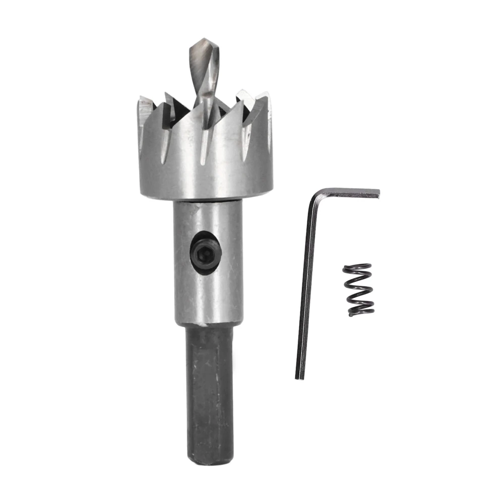 Hole Saw Drill Bit Set Woodworking Opener Tool for Metal Thick Iron Plate Glass Marble 22mm