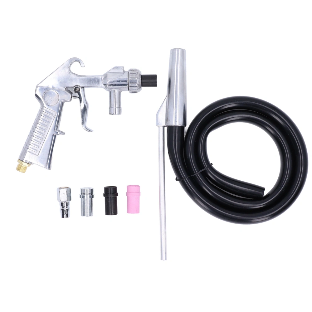 Sandblaster Sand Blaster Sandblasting Spray Gun Tool Set Kit with Nozzle for Polishing