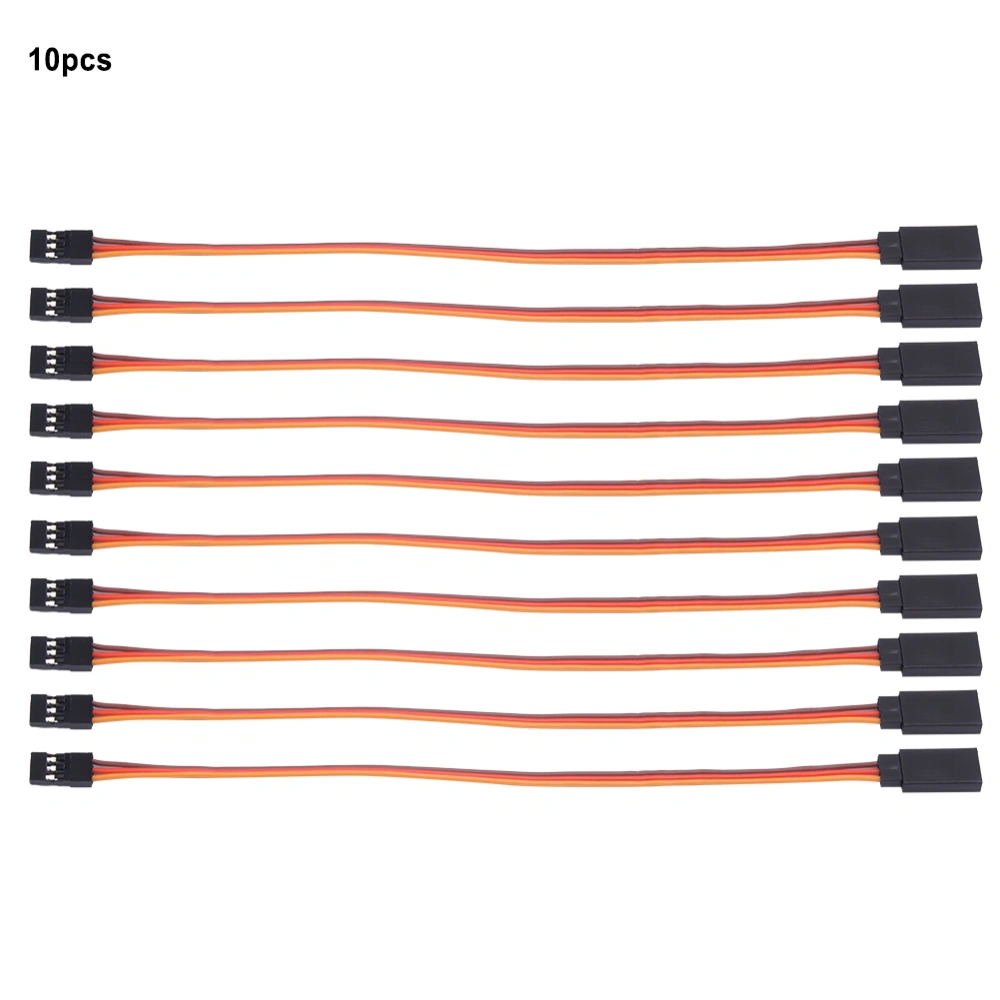 10pcs JR Male to Female Servo Extension Lead Wire Cable for RC Futaba500mm