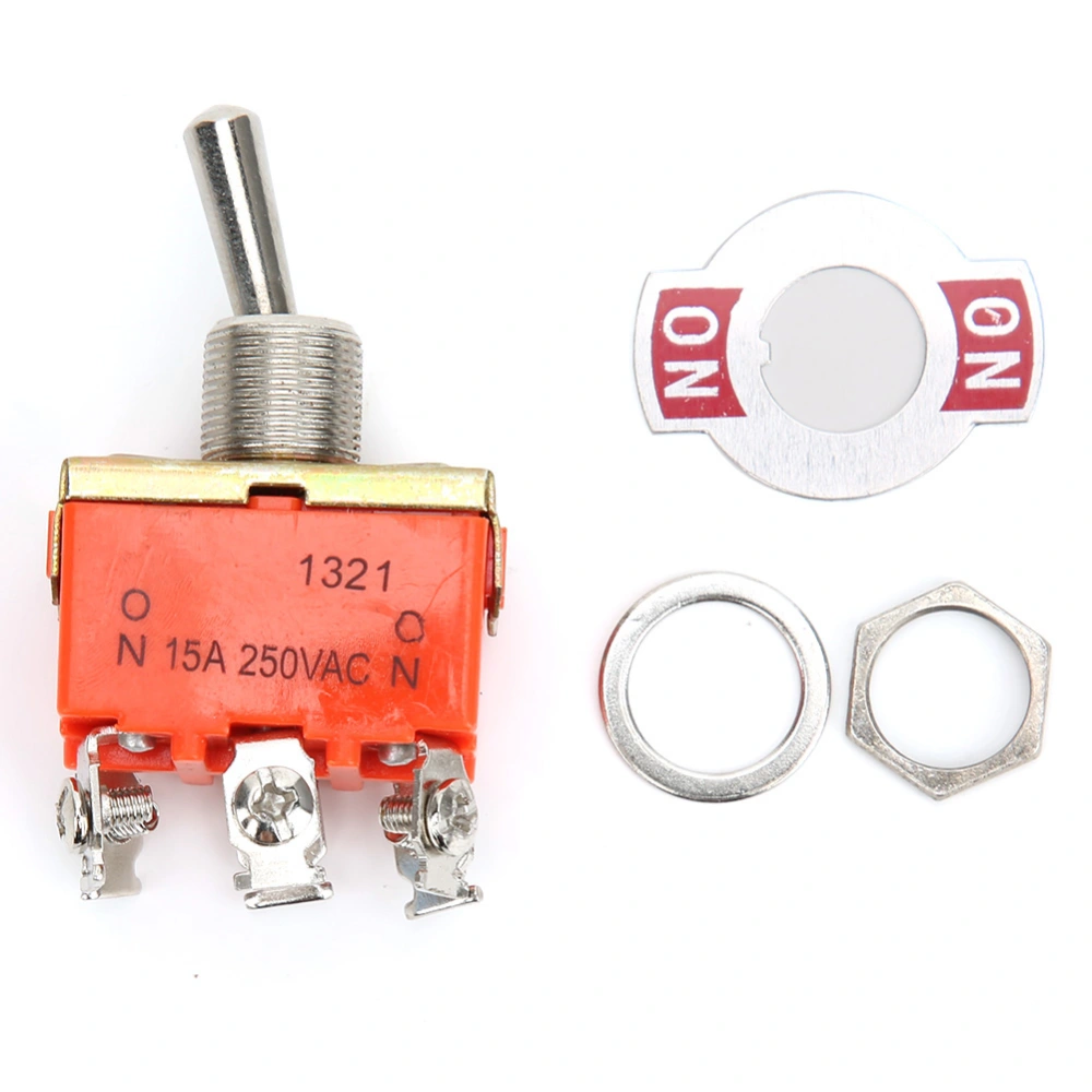 10PCS Mini Toggle Switch E TEN1321 AC 15A 6 Pin ON ON 2 Position Toggle Switch