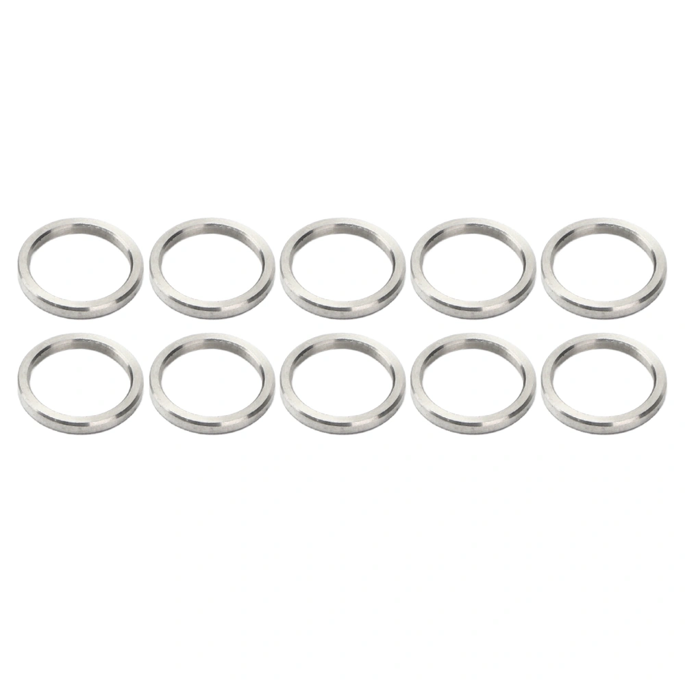 10Pcs Washer Spacer 15mm OD 12mm ID Stainless Steel Hardware Accessory Part Set Kit3515-0015-0020