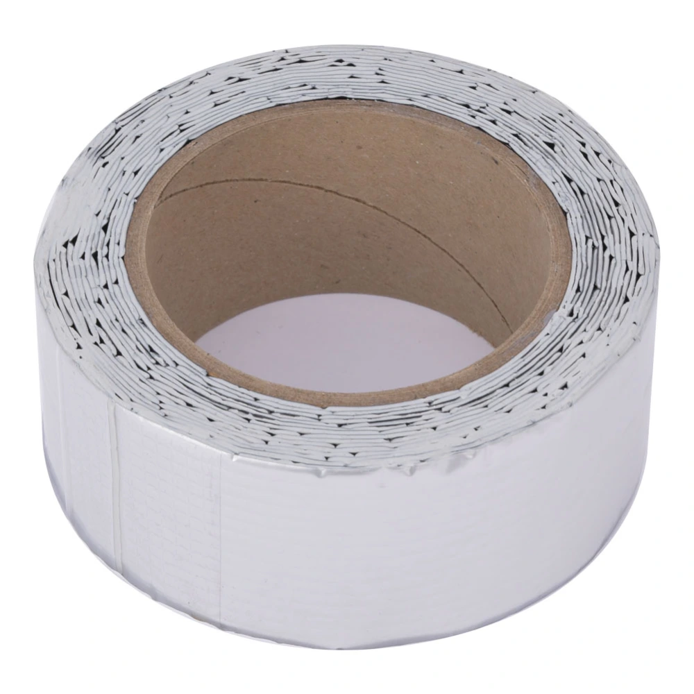 5x500cm Aluminium Foil Waterproof Strong Adhesive Tape for Roof Wall Cracks Leak RepairingPlaid Aluminium Foil