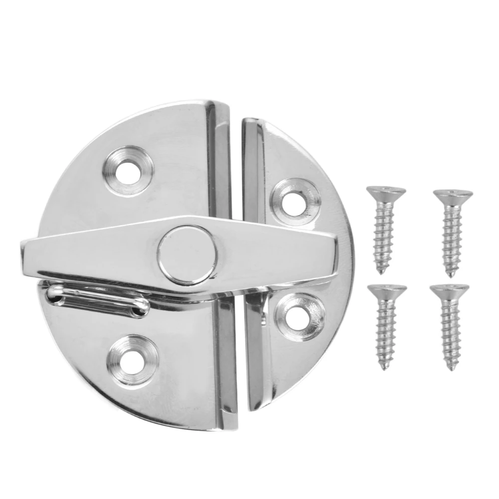 Boat Door Cabinet Hatch 316 Stainless Steel Round Turn Button Twist Catch Latch Marine Hinge