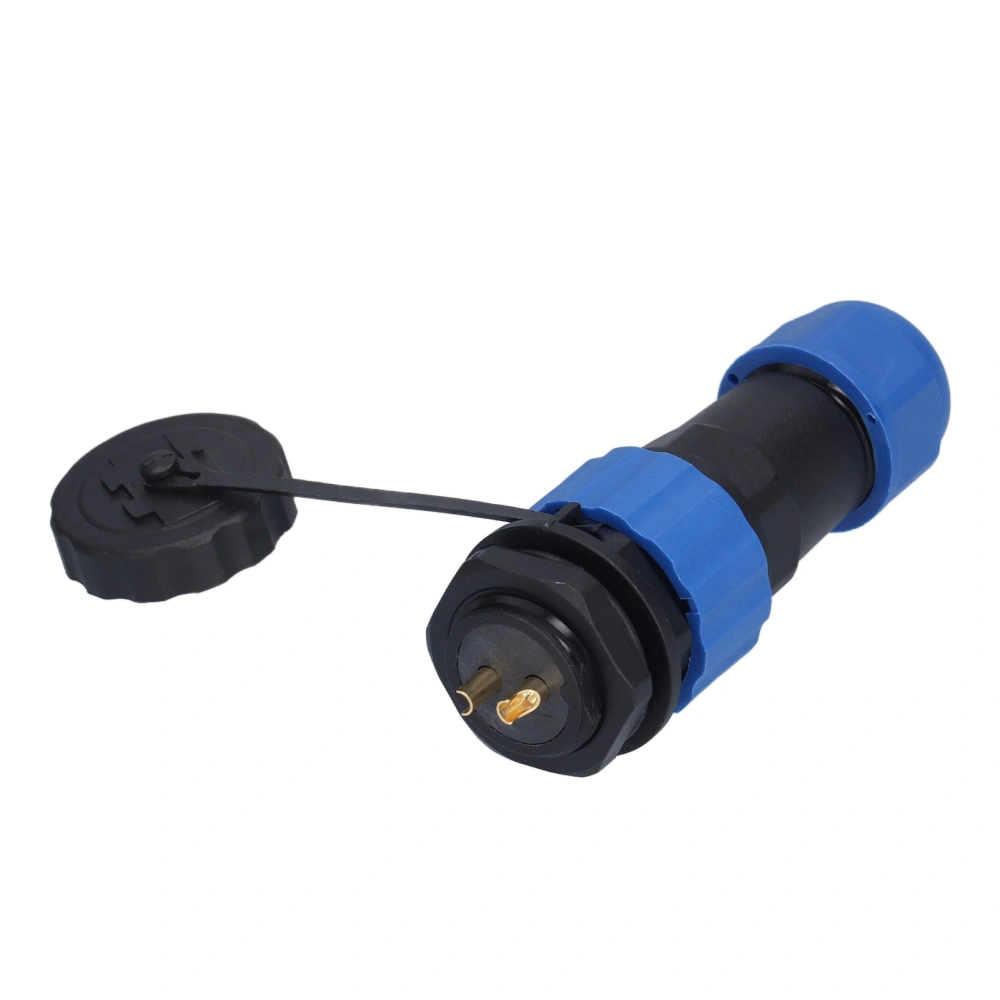 Aviation Plug Socket IP68 Waterproof Connector Rear Nut Male Female Butt Terminal 380V SP202 Pin