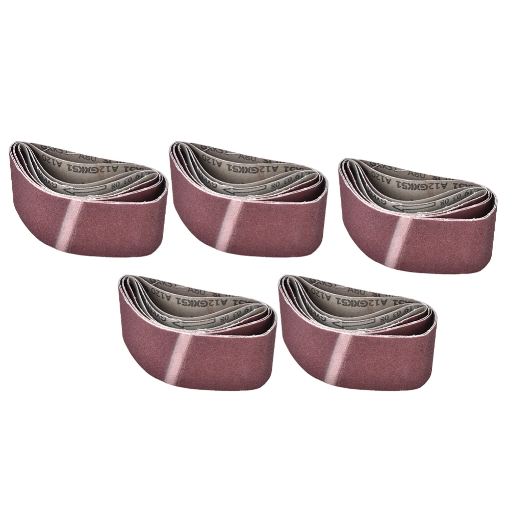 5pcs 457x75mm Sanding Belt Abrasive Band for Belt Sander Grit 60/80/100/120/240