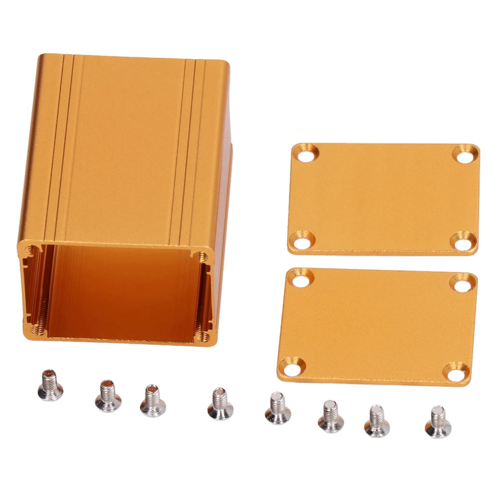 Aluminum Alloy Project Box Integrated Heat Dissipation Case DIY Electronic Junction Enclosure