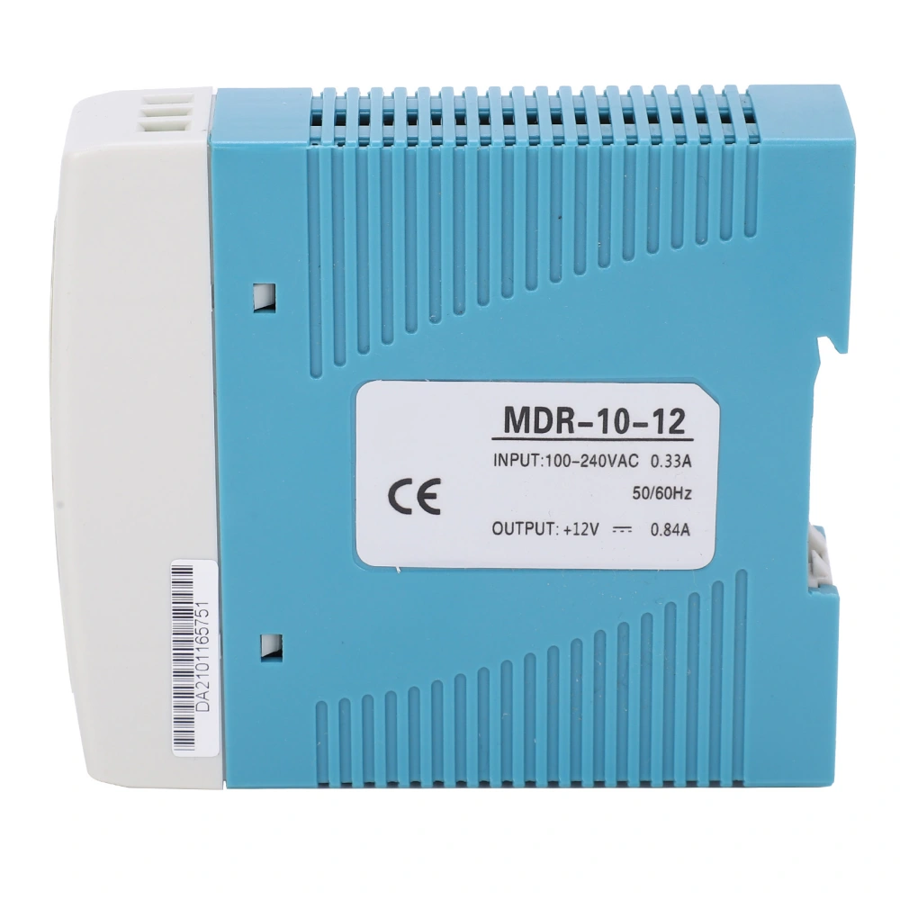 BERM Industrial Switching Power Din Rail Type for PLC Sensor MDR-10-12 10W 12V 100-240VAC