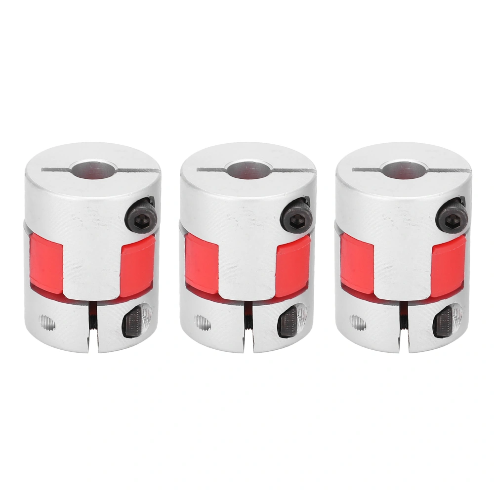 3Pcs Flexible Coupler Aluminum Alloy Ball Screw Coupling Kit Motor Accessories GMC‑25x30Outer Diameter 25 Length 30 Inner Hole 10-10