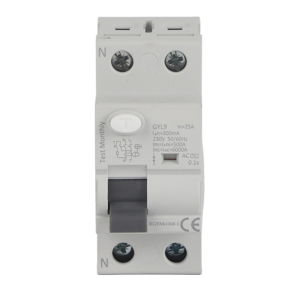 GYL9 Circuit Breaker 2P 50/60Hz IP20 Electric Leaking Protector Current Circuit Breaker