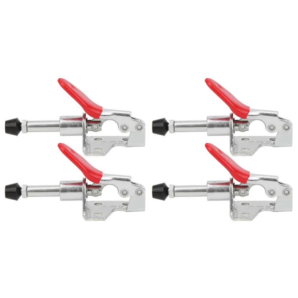 4Pcs Toggle Clamp Fixed Lock Load 45kg PushPull Quick Release Hand Tool GH301AM