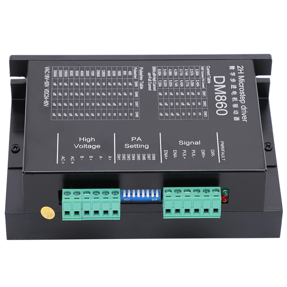 Step Motor Driver Stepper Controls Drives DM860 Support PUL/DIR/CW/CCW Mode