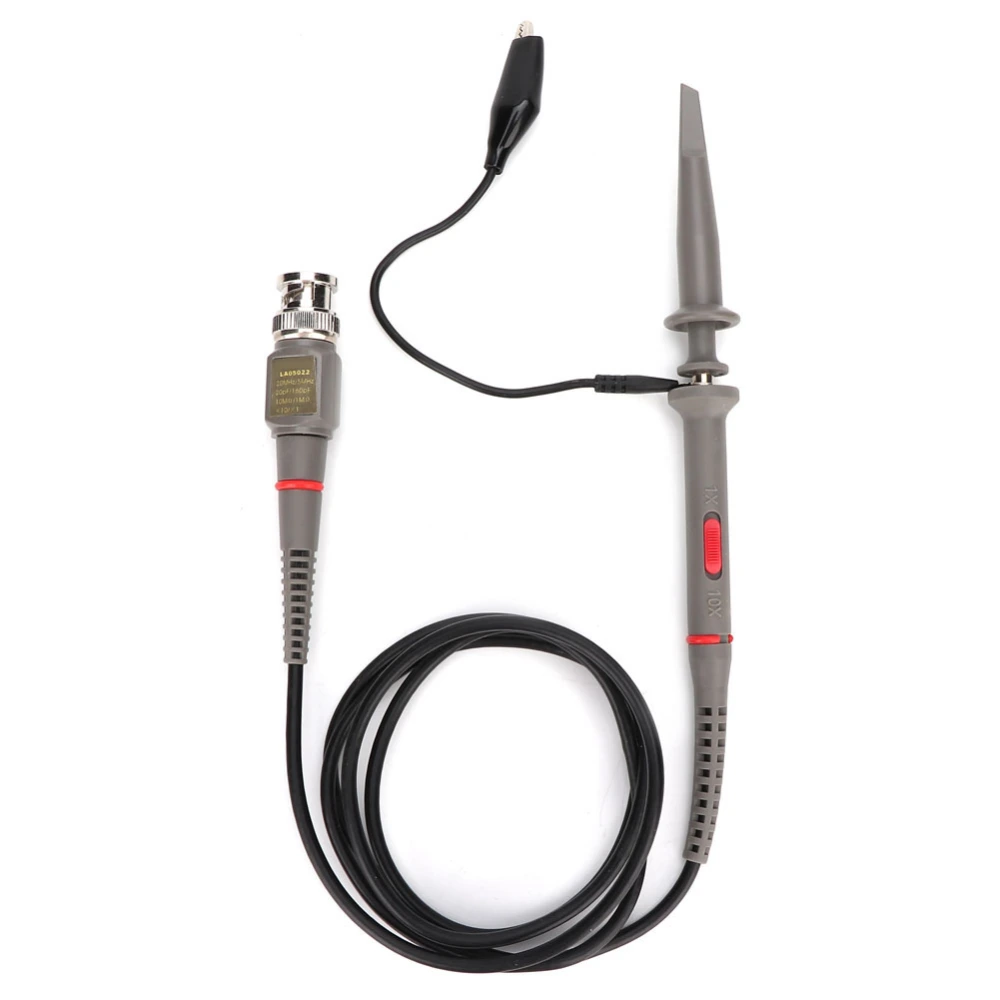 LA05022 Portable Accurate 20MHz Oscilloscope Probe 1x 10x Attenuation Oscilloscope Accessories