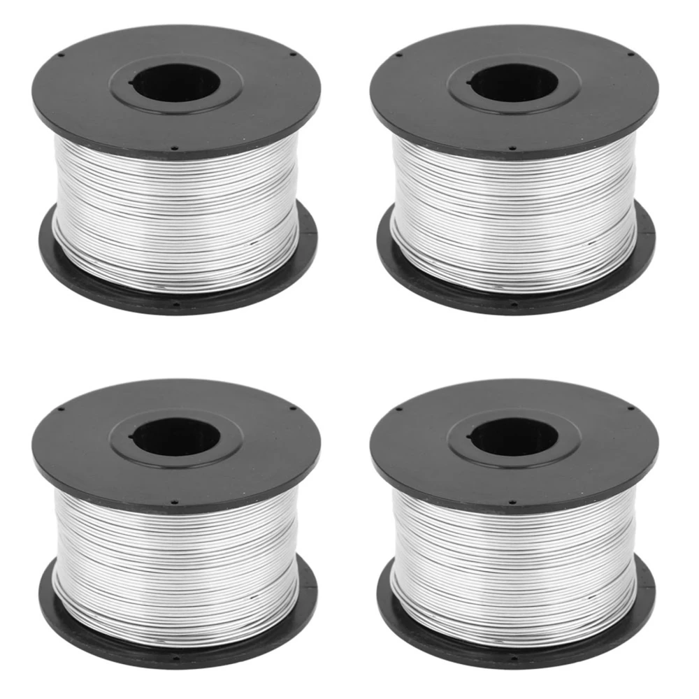 4pcs 110m 0.8mm Steel Rebar Tie Wire for Automatic Rebar Tying Machine