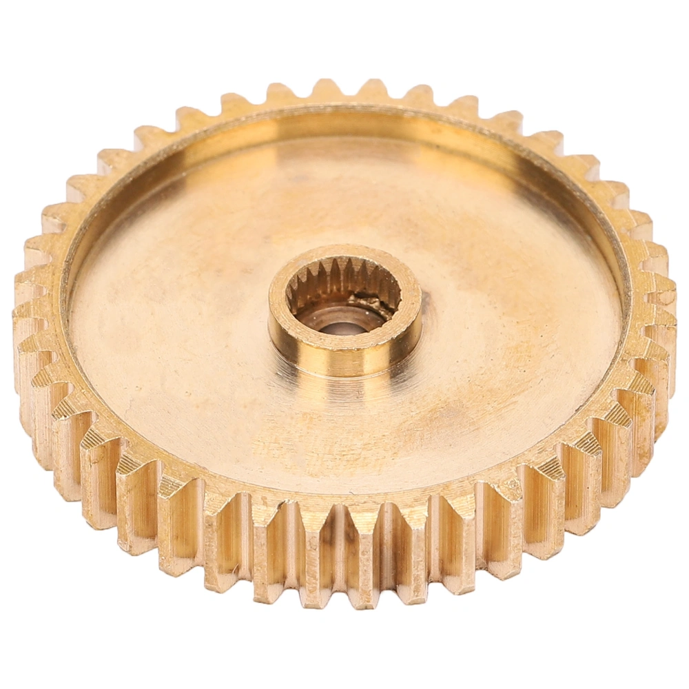 Spur Gear Brass 40 Tooth for Servo 25 Tooth Spline 0.8 Mod Industrial Robot Part 4305‑0025‑0040