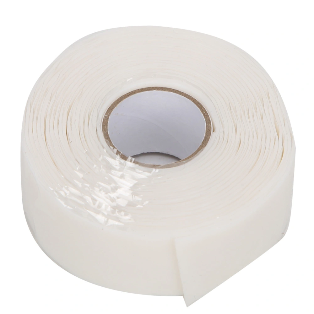 Waterproof Tape Strong Stickiness PVC PPR Pipe Repairing Supplies 2.5cm Width Red/WhiteWhite