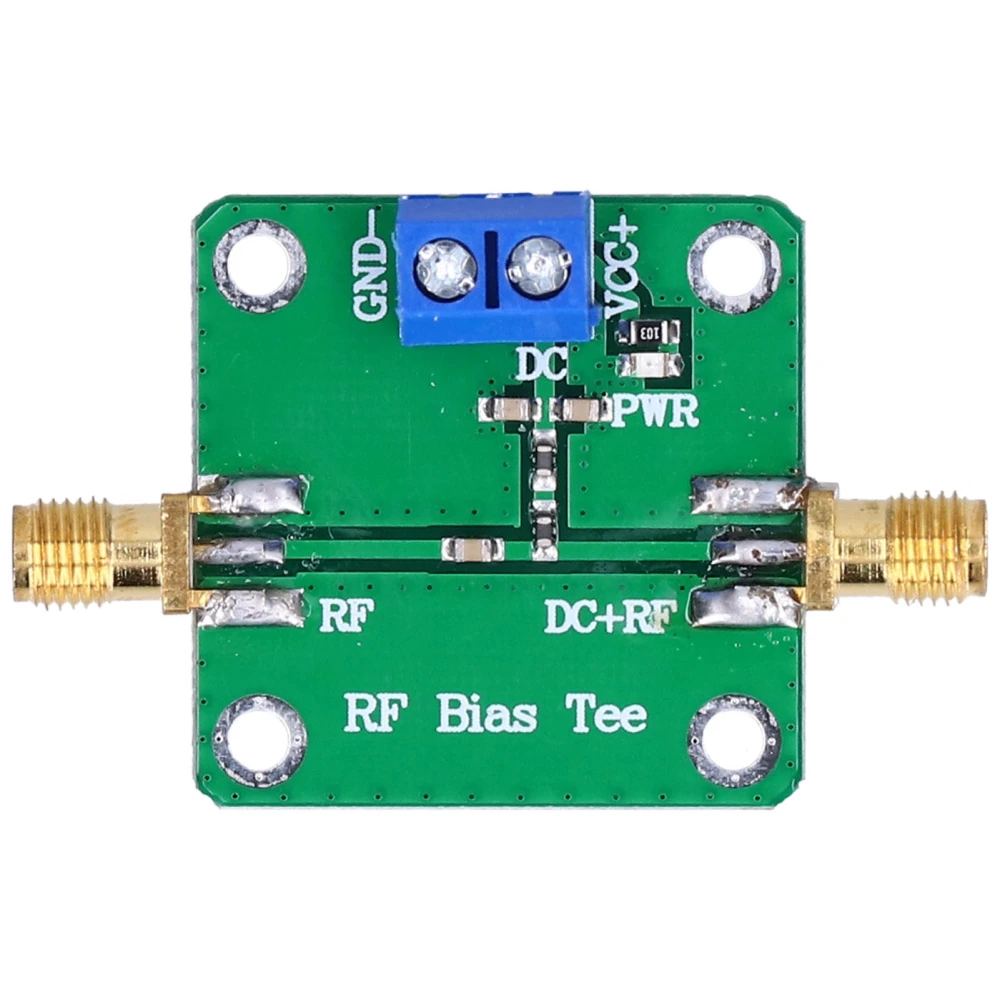 Bias Module RF Microwave DC Feeder Tee Signal Filter Block for Radio Antenna 10‑6000MHz