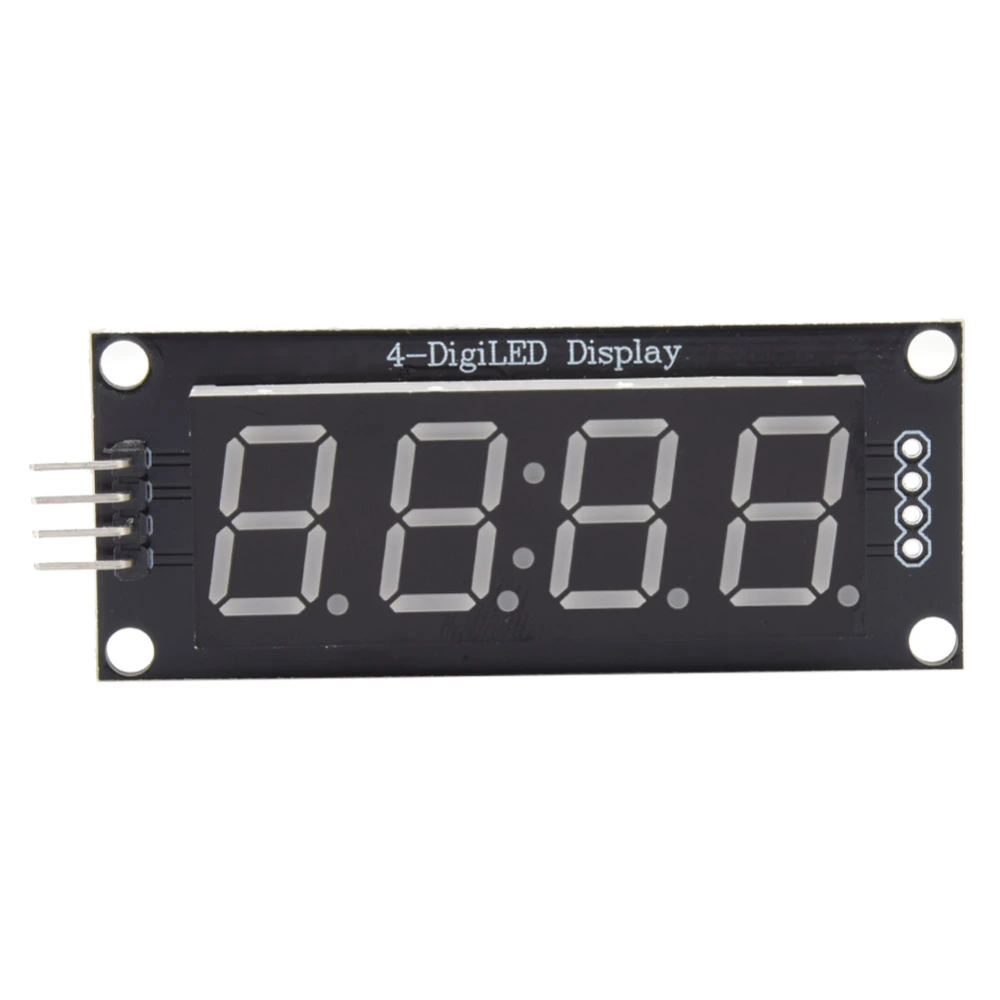 LED Display Tube Module 4-Digit 7-Segment Fits for Arduino Use Library TM1637.hBlue