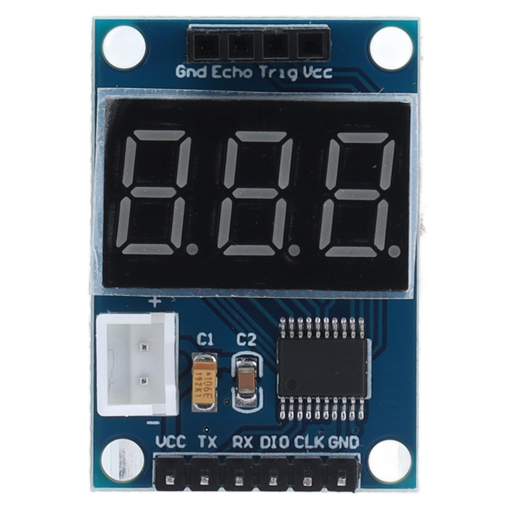 Measuring Module Ultrasonic Serial Port Output Digital Display Distance Ranging Board