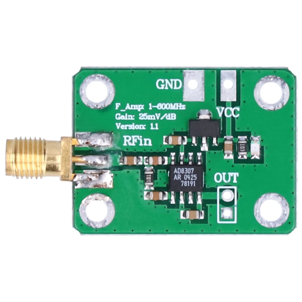 AD8307 Detector Module RF Signal Power Meter Logarithmic Detection Component 1‑600MHz