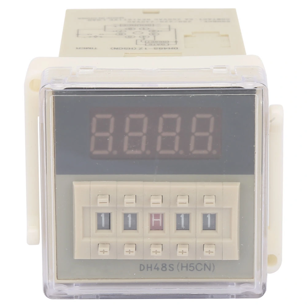 Digital Time Relay Module 8 Pin 3W 0.01s~99h99m Timer Relay Device(220V AC)