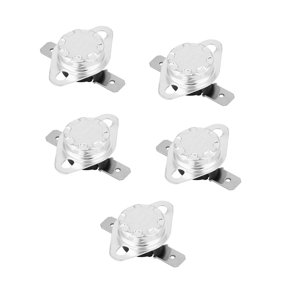 5 Pcs Thermostat Switch KSD301 Thermostat 250V 15A Normal Closed Temperature Control Switch150℃