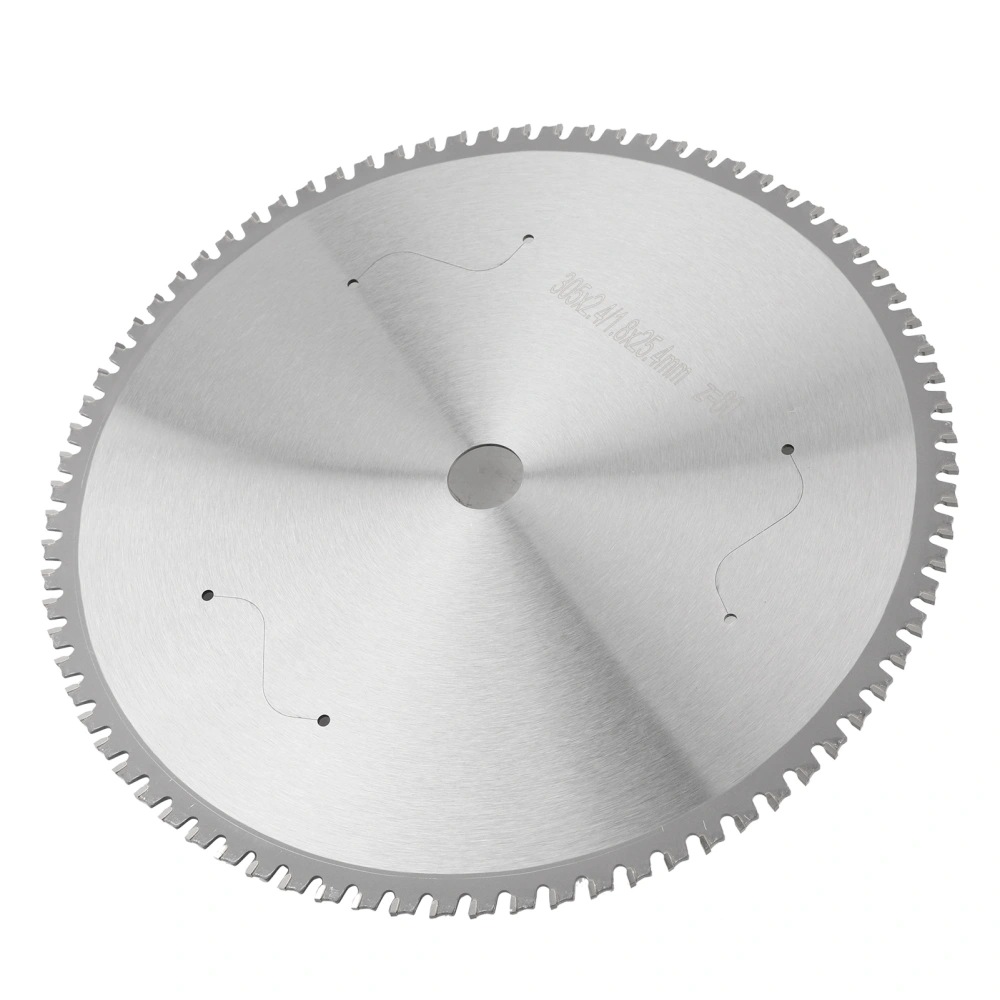 Metal Circular Saw Blade High Speed Steel Cutting Disc 305 X 2.4 X 1.8 X 25.4 X 80T