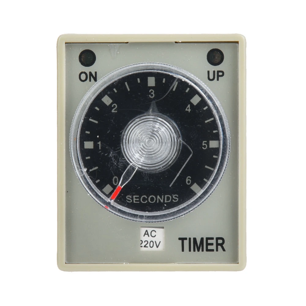 Time Relay 6S 8 Pins Timer Din Rail Method for Mechanical Equipment(AC220V)