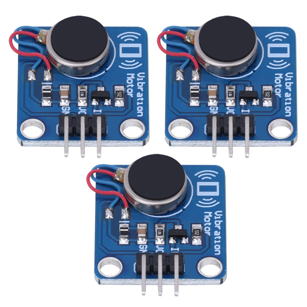 3 Pcs Vibration Motor Module DC5V 9000RPM Module DIY Projects