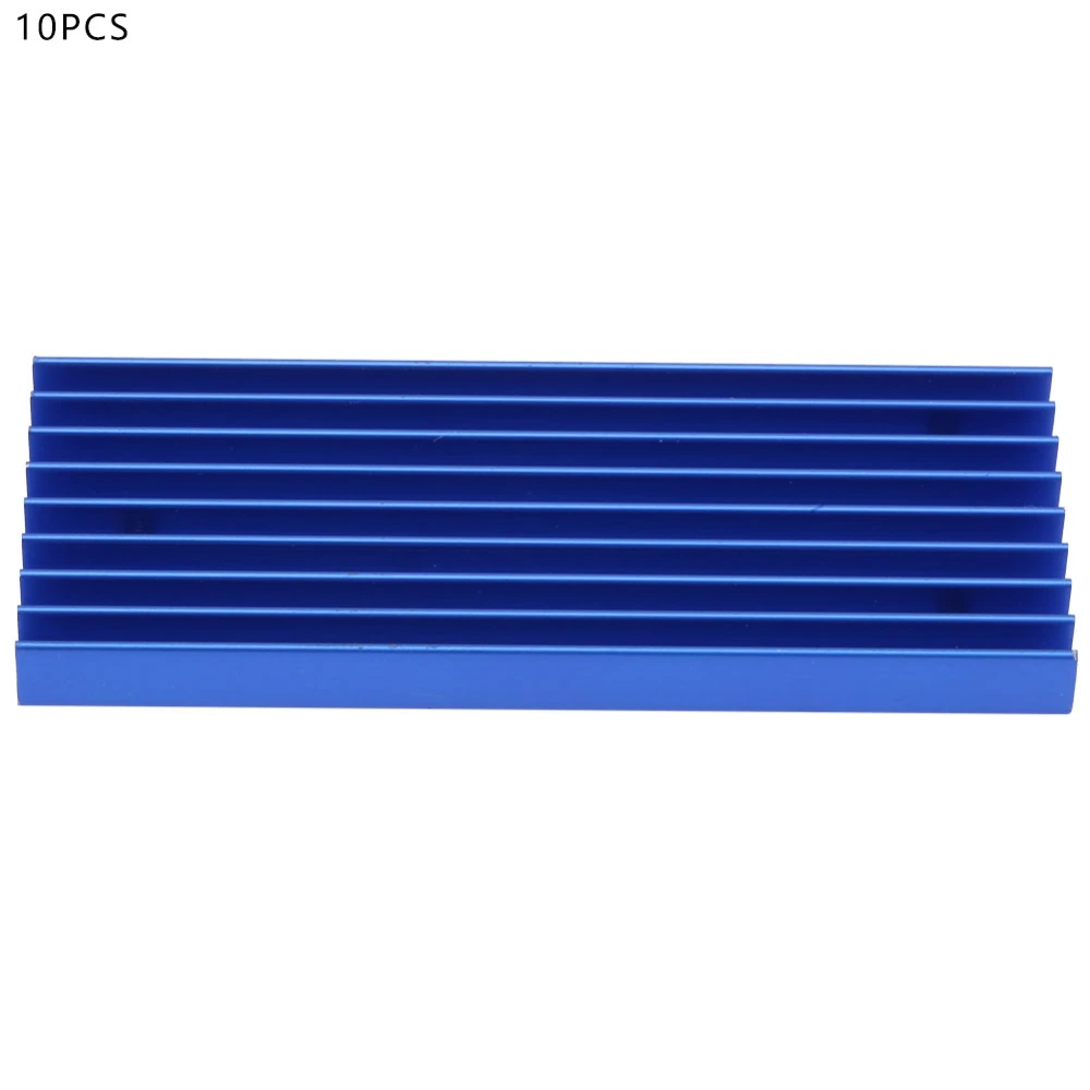 Q28*6*71.5 Three Holes Aluminum Cooling Fin Heat Sink Cooler for Circuit Board Chip