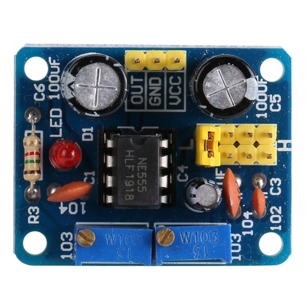 NE555 Pulse Frequency Generator Adjustable Duty Cycle Signal Generator Board Module