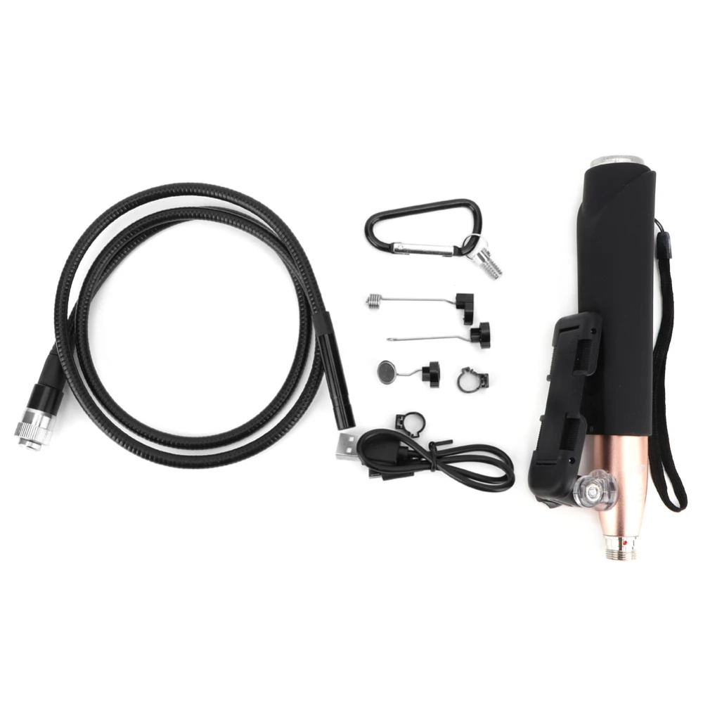 F110-HD1200P Integrated WIFI Handle Endoscope Industrial Endoscope Gold (Battery included) (3m)