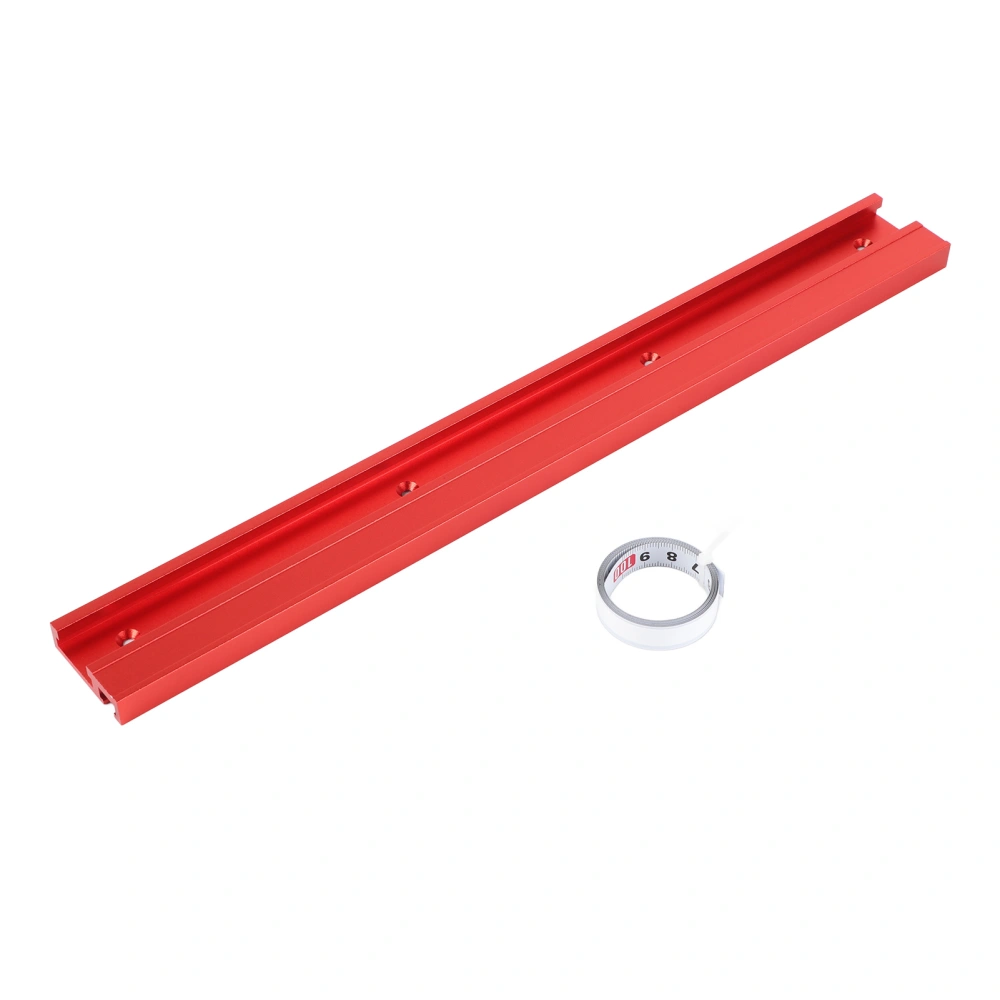 45 Type Woodworking Slide Aluminum Alloy 400‑1200mm Rail Leaning Push Handle Slide Woodworking Workbench Tools