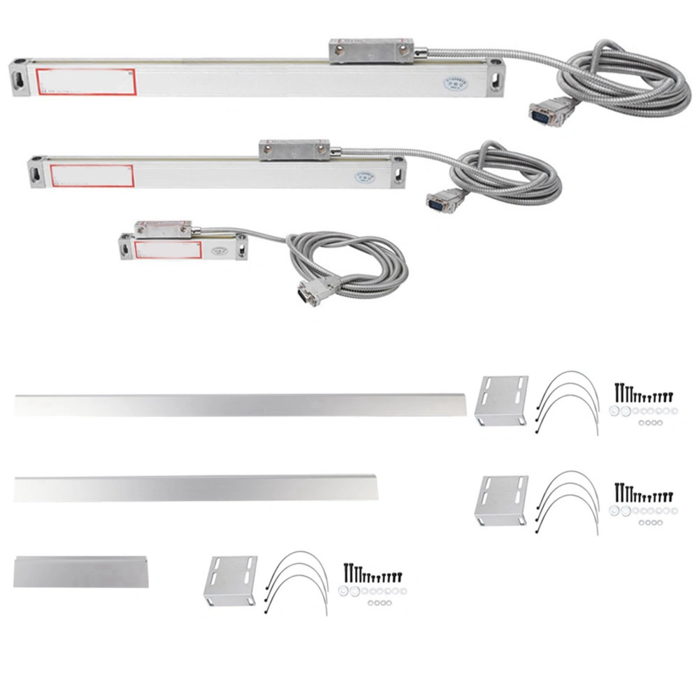 1 Set 2AE/3AE Linear Scale Aluminum Alloy for JCS900-2AE/JCS900-3AE Digital Display Stoke 0-50mm 0-450mm 0-650mm