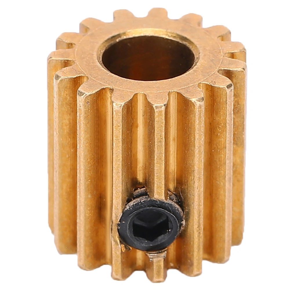 15‑Teeth Gear Brass Toothed Sprocket Industrial Robot Accessory Part 6mm Center Hole