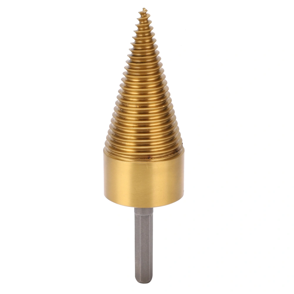 Drill Screw Cone Firewood Dedicated Hex Shank Bit Hand Wood Splitter Accessories 42mm