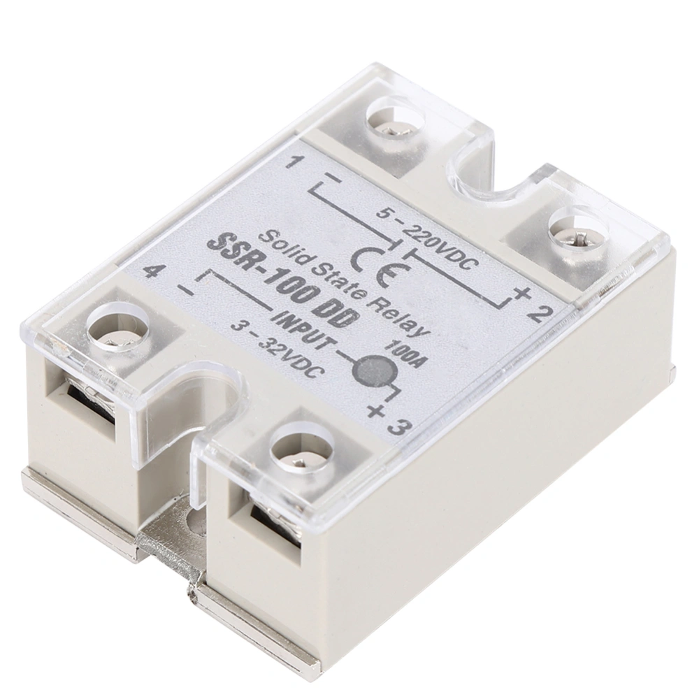 Solid State Relay DC DC SSR with Non Contact Switch High Quality SSR-100DD 5-220VDC