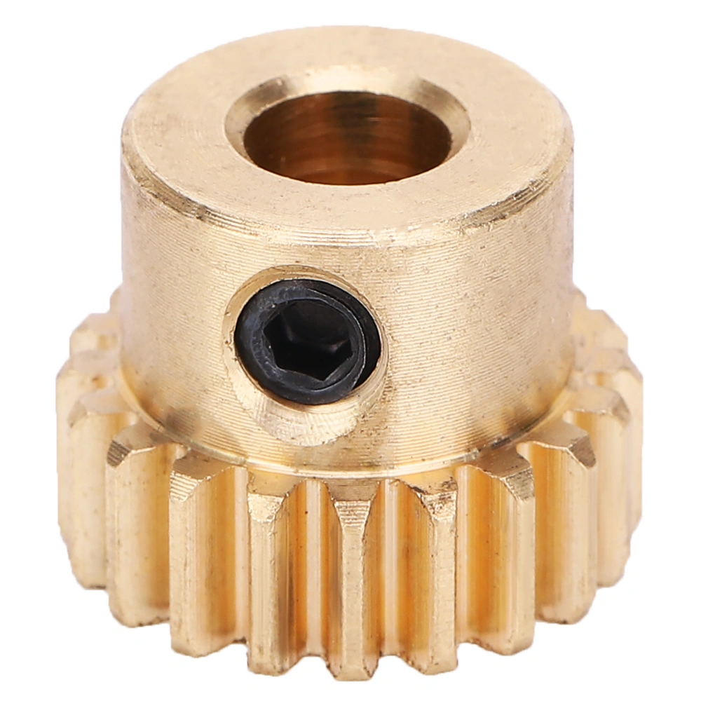 4304‑0006‑0020 Brass 20 Teeth Gear 6mm Round Hole 0.8 Modulus Industrial Robot Parts