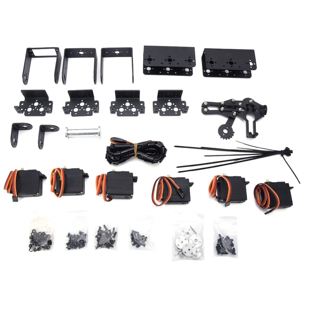 6DOF Robot Mechanical Arm Clamp Claw Kit DOF Manipulator Industrial Robot Parts