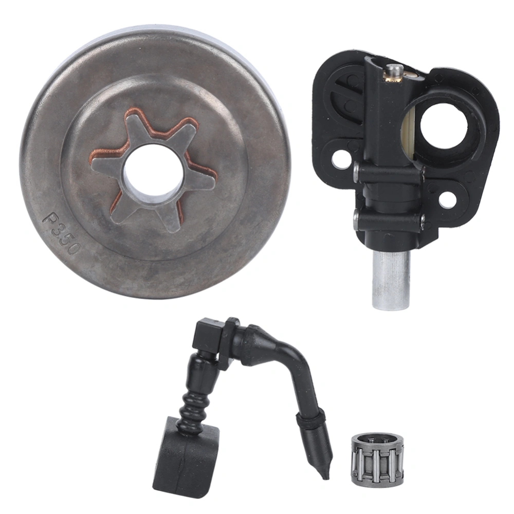 Clutch Drum Bearing Oil Pump Kit Replacement Fit for Partner 350351352370370371390420 Chainsaw Parts