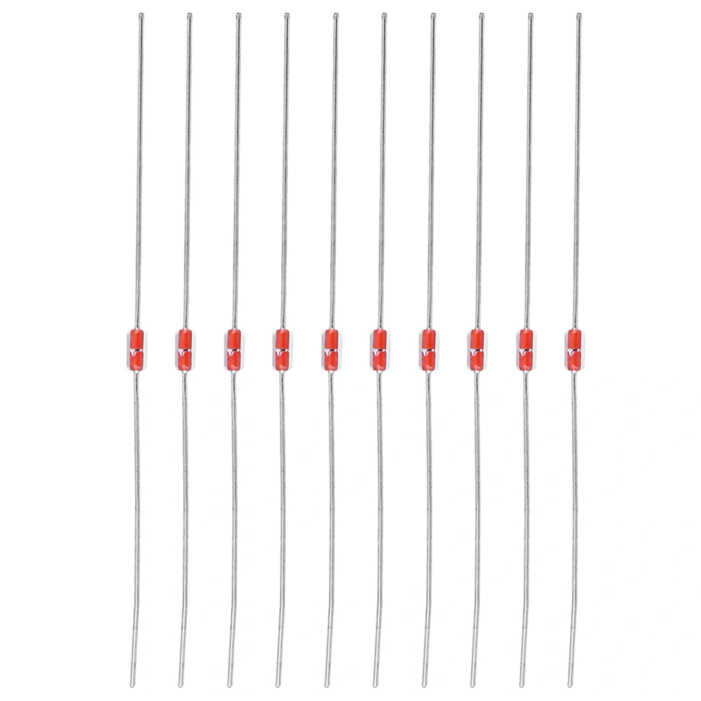 10pcs MF58 NTC Thermistors High Sensitivity Thermal Resistors 100K