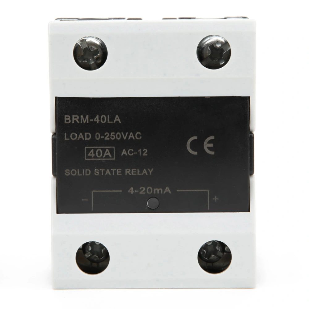 BERM BRM-40LA Solid State Relay 4~20mA AC 0~ 40A Flame Retardant Relay