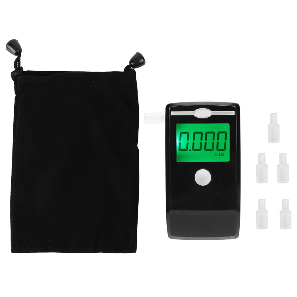 High Precision Portable Digital Alcohol Breath Tester Detector Analyzer Tool