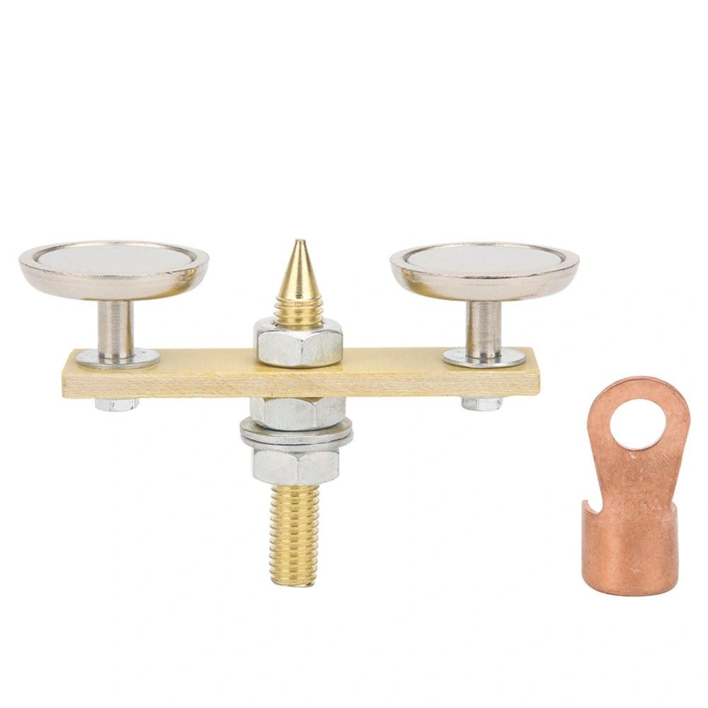 Welding Magnet Head Machine Tool Fix Ground Clamp with Brass Tail for Mechanical Maintenance