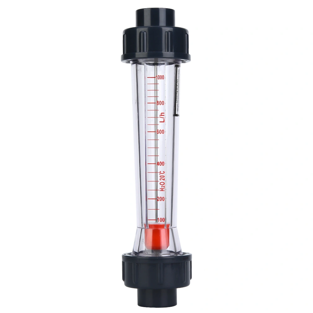 LZS-20(D) Plastic Tube Type Liquid Flowmeter High Accuracy Water Flowmeter 100-1000L/H