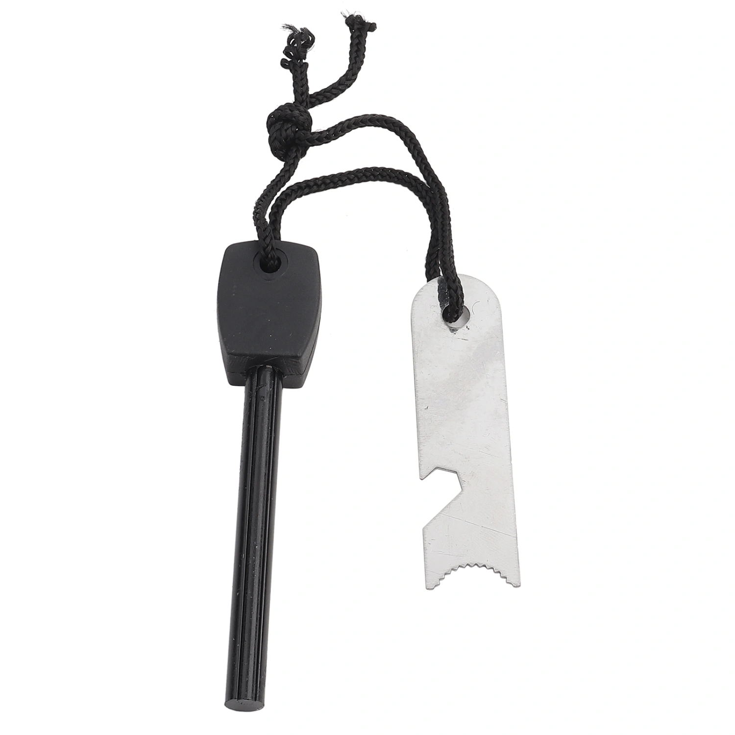 Portable Mg Flint Rod Fire Lighter Starter with Scraper Outdoor Camping Survival Tool