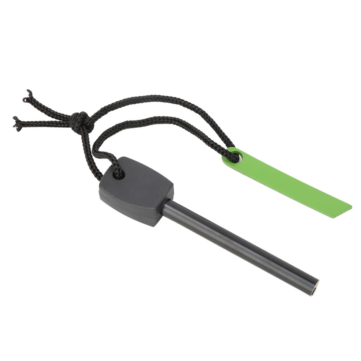 Portable Mg Flint Rod Fire Lighter Starter with Scraper Outdoor Camping Survival Tool
