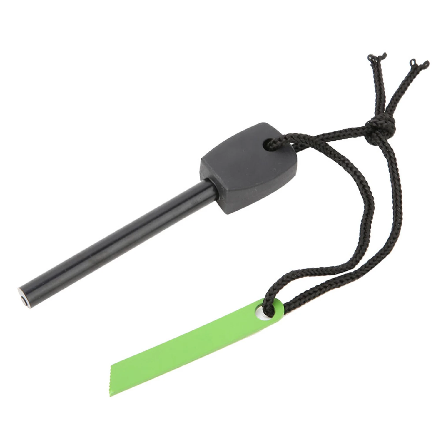 Portable Mg Flint Rod Fire Lighter Starter with Scraper Outdoor Camping Survival Tool